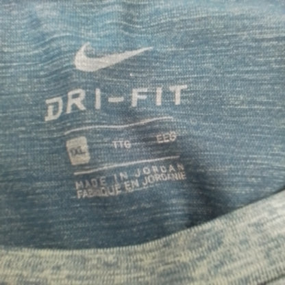 Nike Men's Blue T-Shirt, XXL, Polyester
