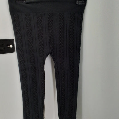 TIME AND TRU Women's Leggings Grey M