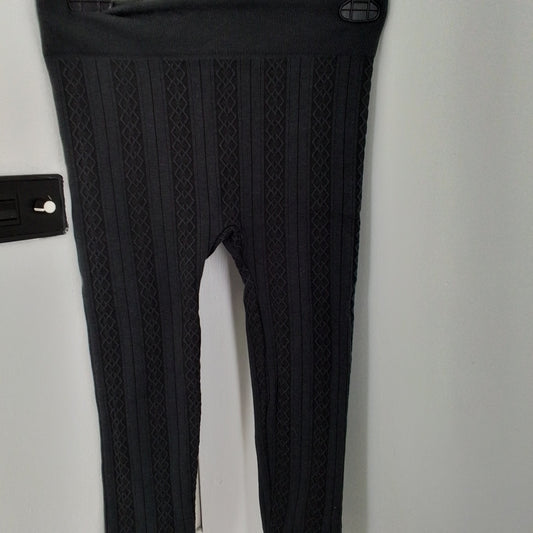 TIME AND TRU Women's Leggings Grey M