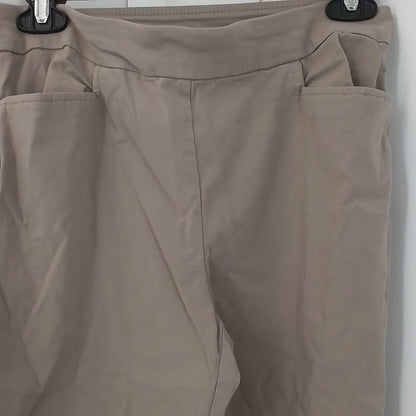 TIME AND TRU Women's Brown Rayon Pants - Size M