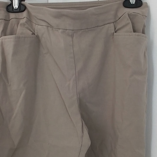 TIME AND TRU Women's Brown Rayon Pants - Size M