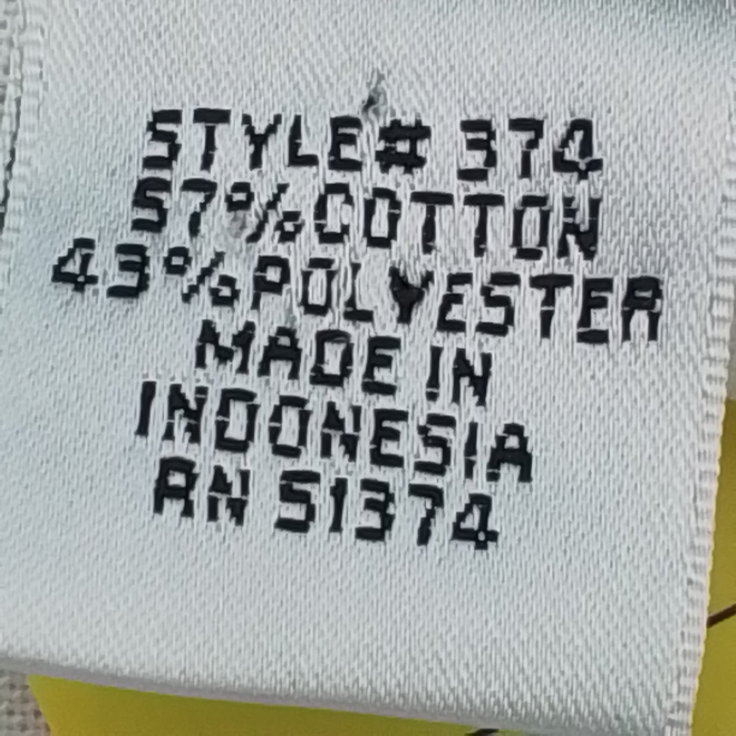 Men's White Cotton Shirt - Size S