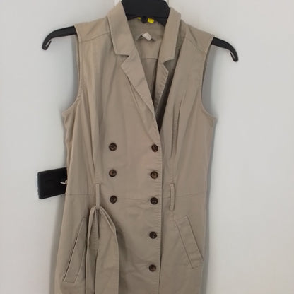 Banana Republic Women's Brown Cotton Dress - Size 6