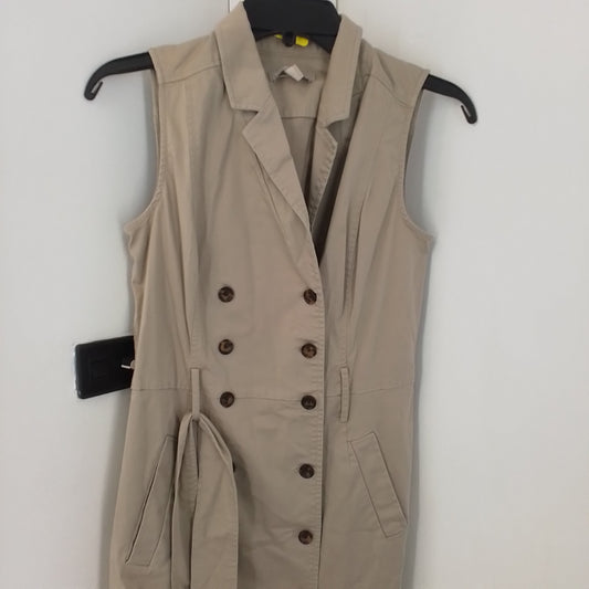 Banana Republic Women's Brown Cotton Dress - Size 6