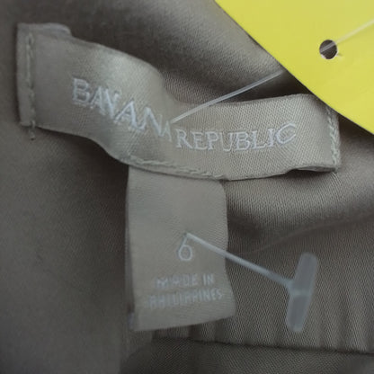 Banana Republic Women's Brown Cotton Dress - Size 6