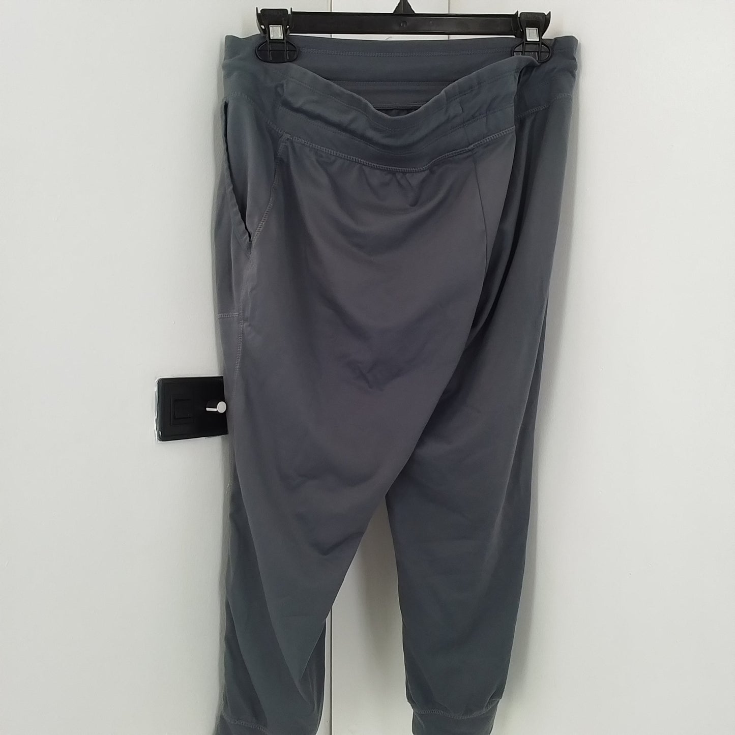 Women's Grey Sweat Pants - Size M, Polyester