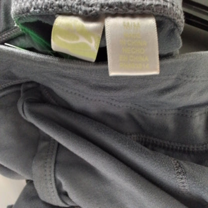 Women's Grey Sweat Pants - Size M, Polyester