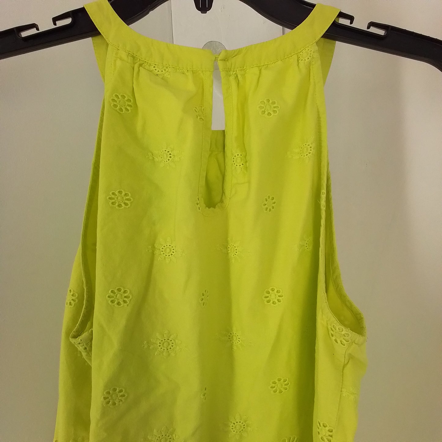 Crown & Ivy Women's Yellow Cotton Blouse