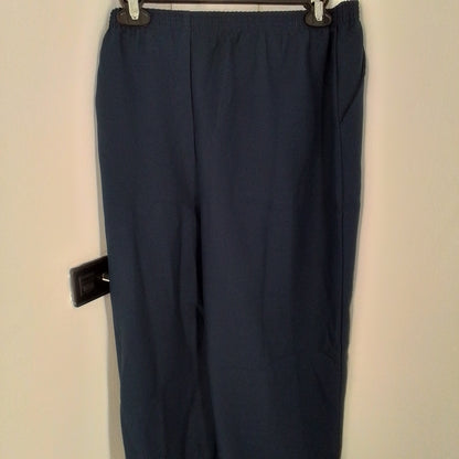 Blair Corporation Women's Blue Pants Size 14 Polyester