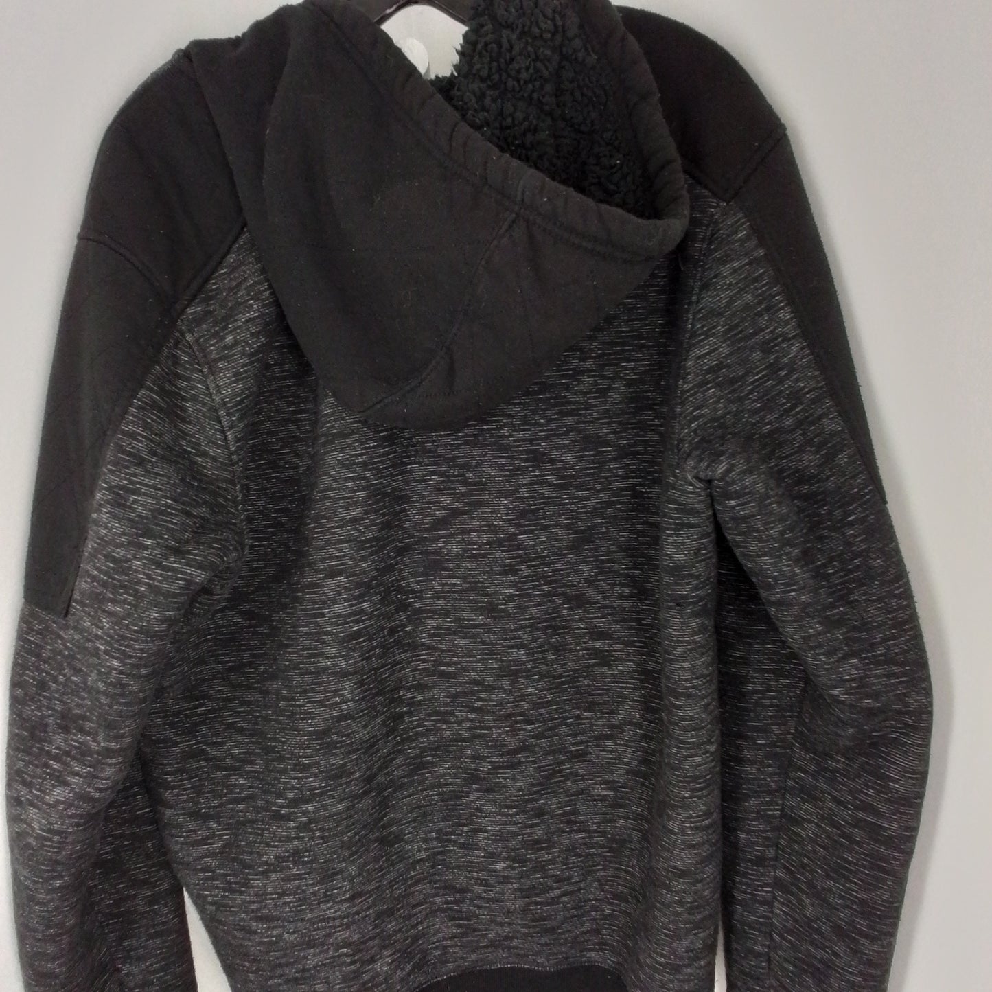 Men's Cotton Jacket - Size L - Black/Grey/White
