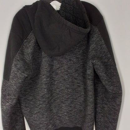 Men's Cotton Jacket - Size L - Black/Grey/White