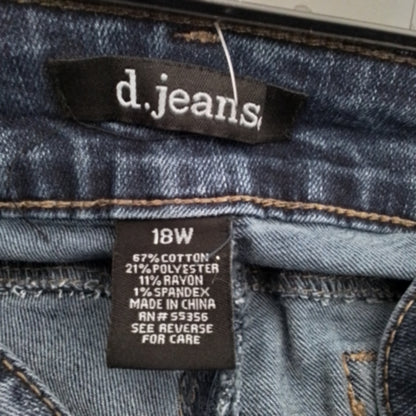 Women's Blue Jeans - XXL