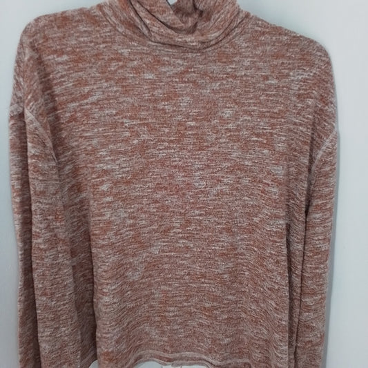 Universal Thread Women's Sweater - Brown/White, Polyester