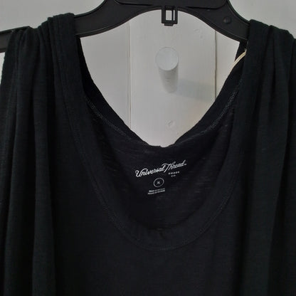 Universal Threads Women's Dress XL White/Black Cotton