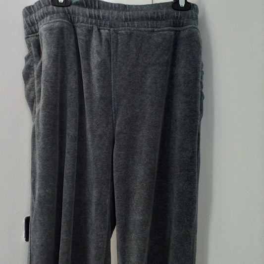 Men's Grey Cotton Pants - XL