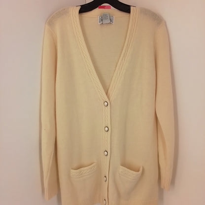 Women's Off-White Cardigan - Size S