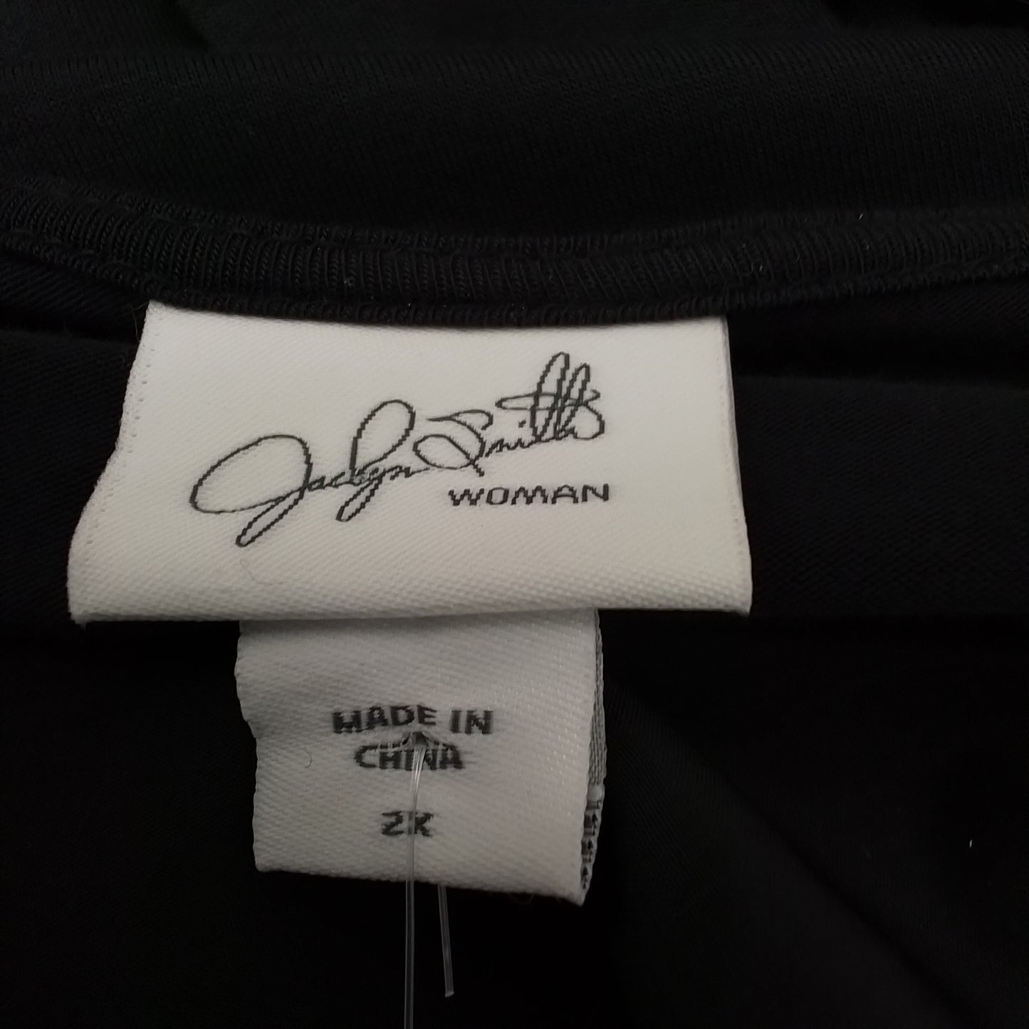 Women's Black Rayon Blouse (2x)