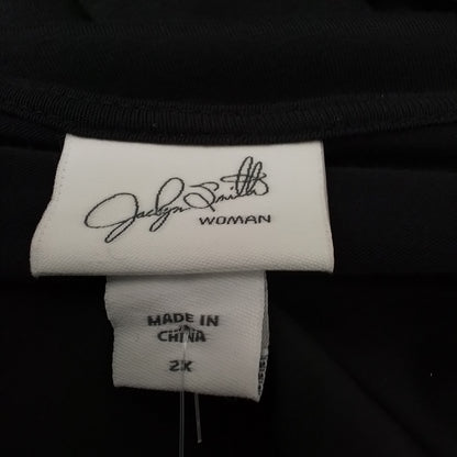 Women's Black Rayon Blouse (2x)