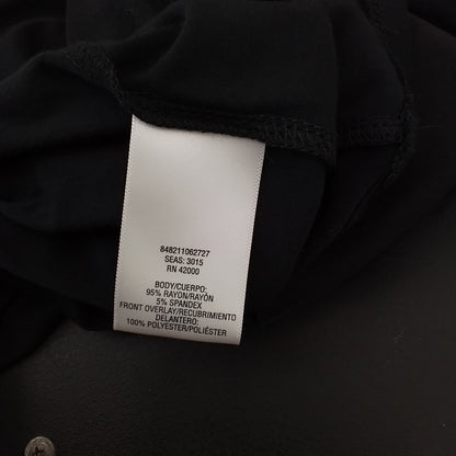 Women's Black Rayon Blouse (2x)