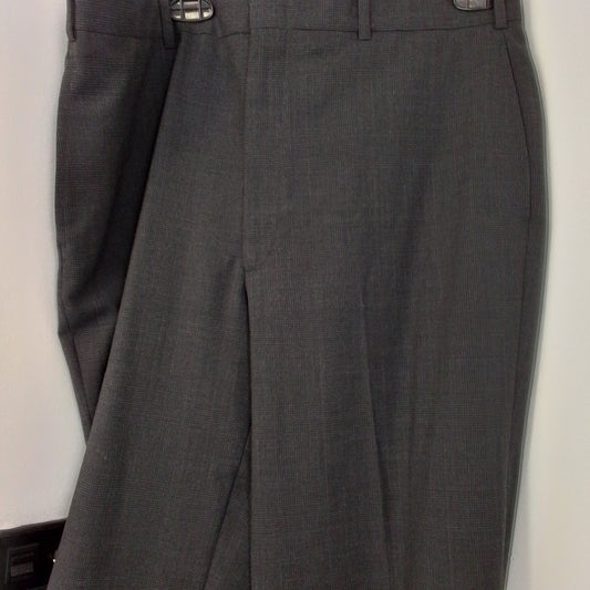 Jos A Bank Men's Grey Wool Dress Pants