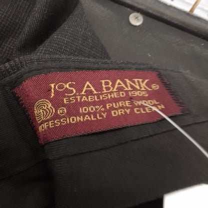 Jos A Bank Men's Grey Wool Dress Pants