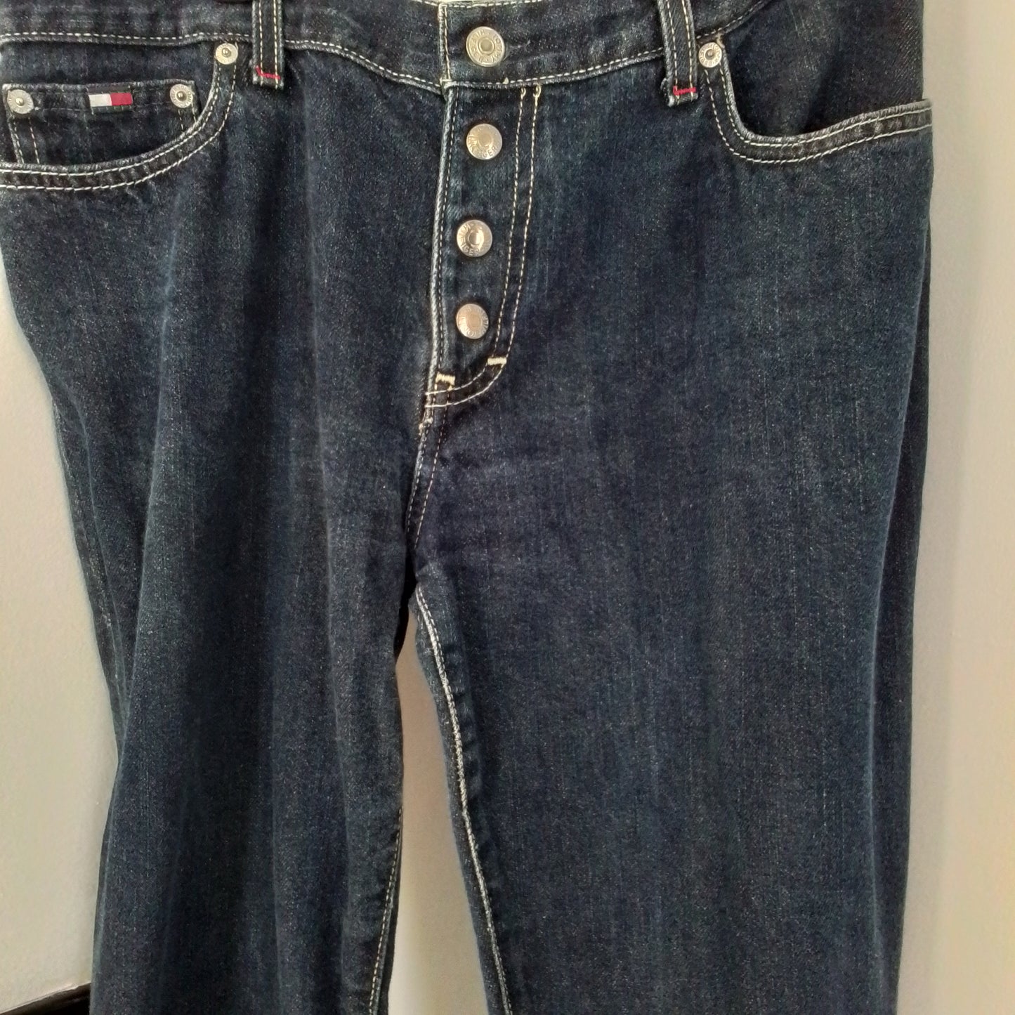 Tommy Hilfiger Women's Blue Cotton Jeans