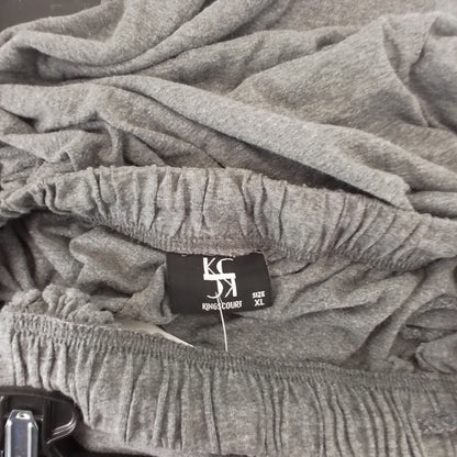 Men's Cotton Shorts - Grey, XL