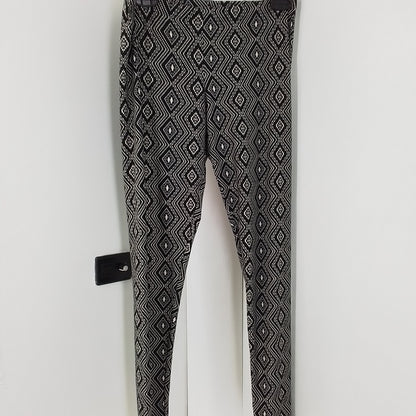 Women's Black Leggings - Size L, Like New, Polyester Loungewear