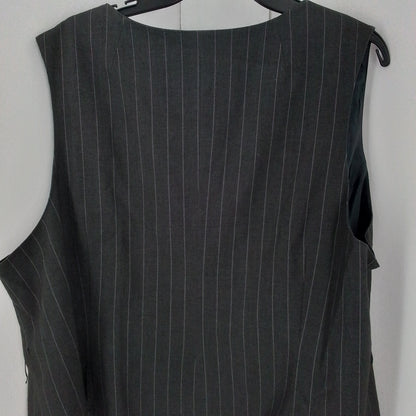 Cato Women's Black Polyester Vest - Size 24