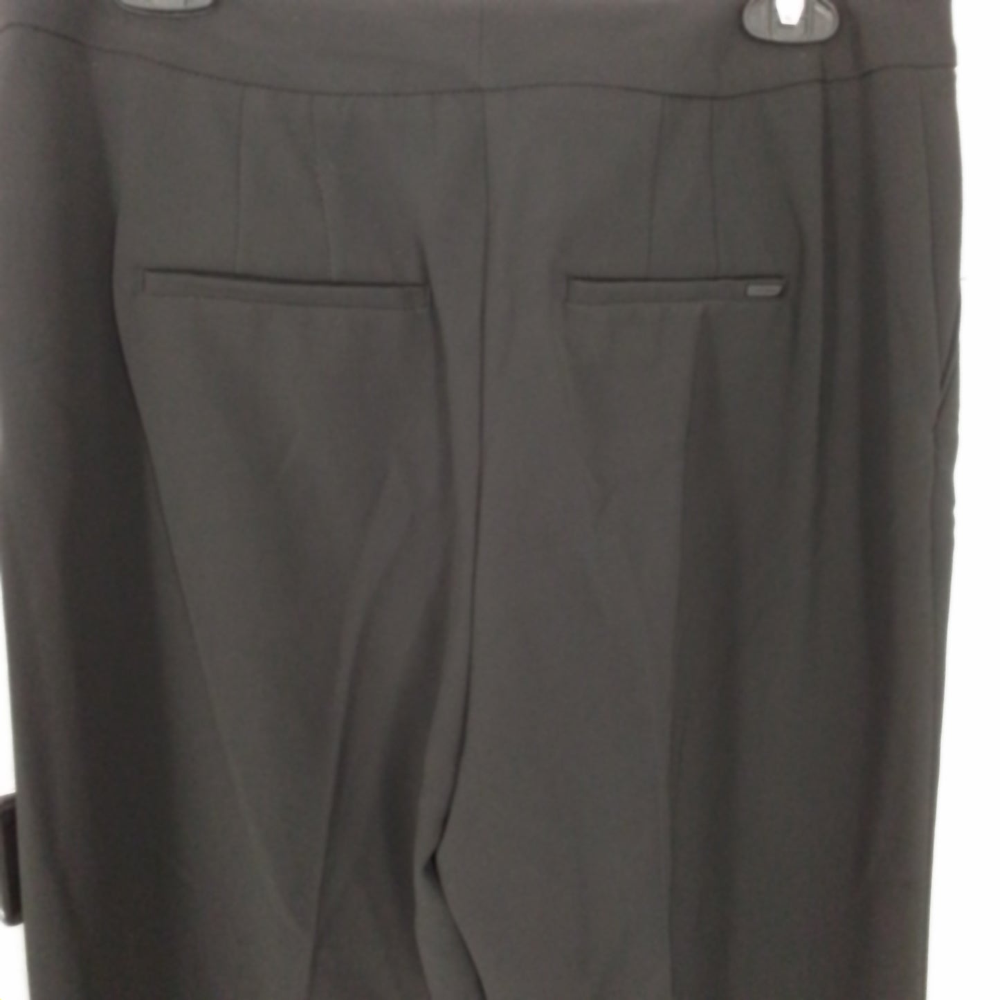 White House Black Market Women's Black Polyester Pants - Size 8