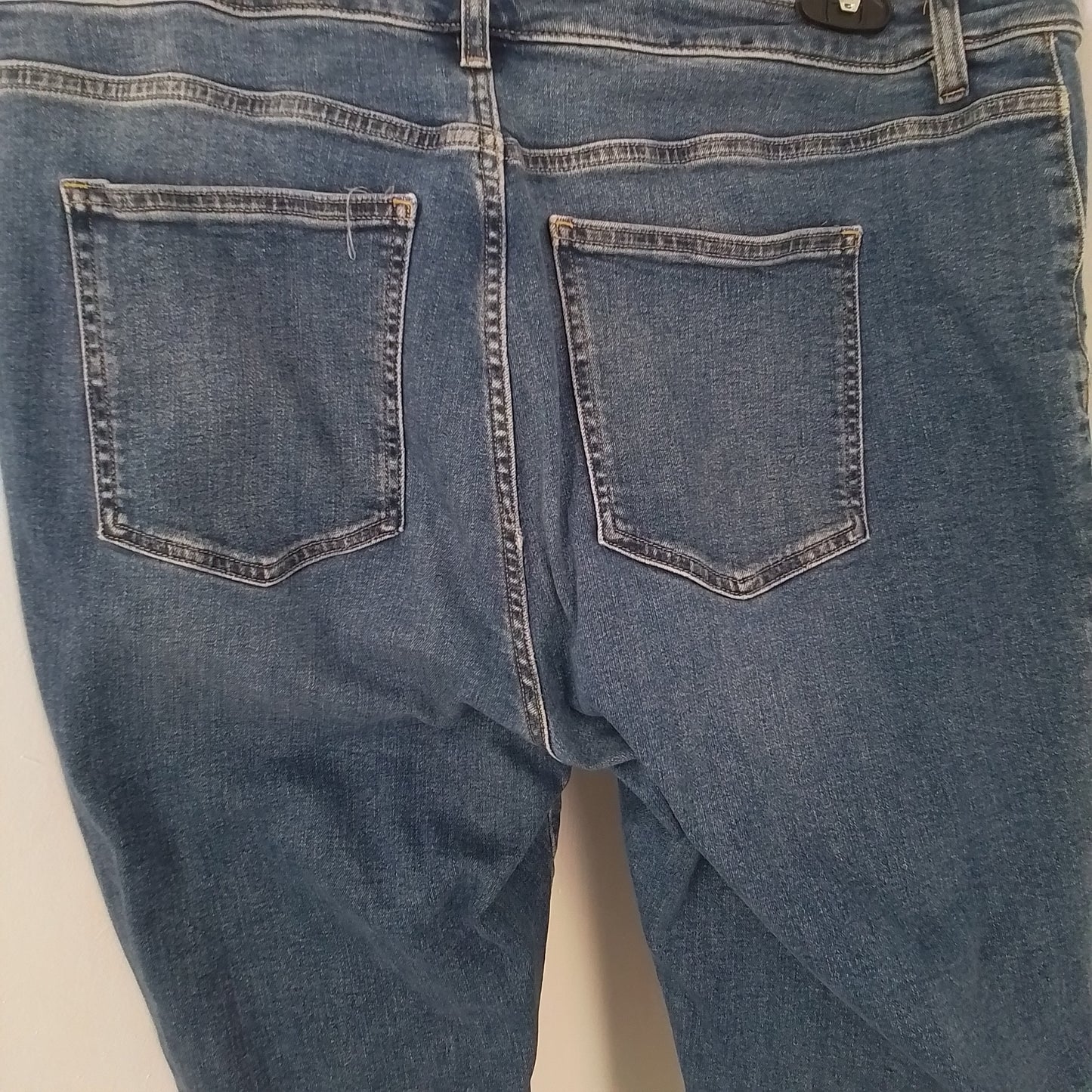 Chaps Women's Blue Cotton Jeans - Size 18