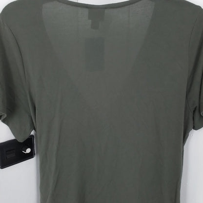 Women's Green Polyester Jersey - Size M