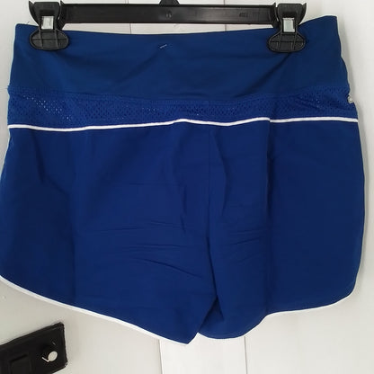 Danskin Women's Shorts XS Blue/White Polyester