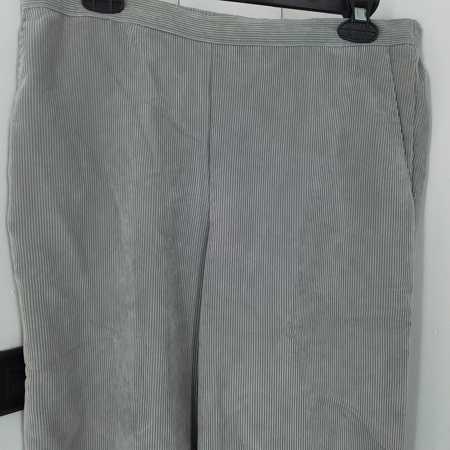 Alfred Dunner Women's Grey Polyester Pants - Size 16