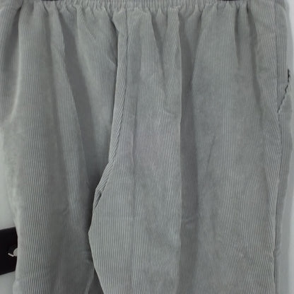 Alfred Dunner Women's Grey Polyester Pants - Size 16