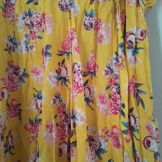 Happy Legs Women's Pants XL - Yellow, Pink
