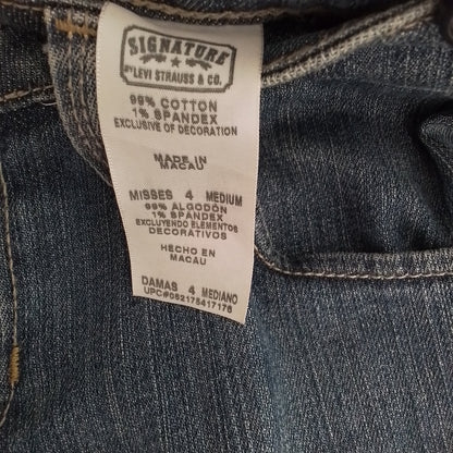 Levi Strauss & Co. Women's Blue Jeans - Cotton