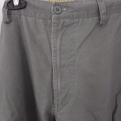 Men's Green Cotton Pants - Size 38