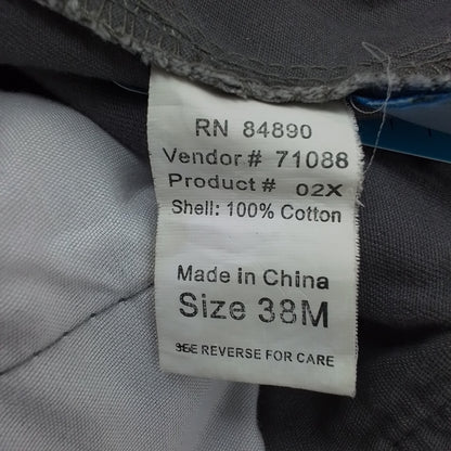 Men's Green Cotton Pants - Size 38