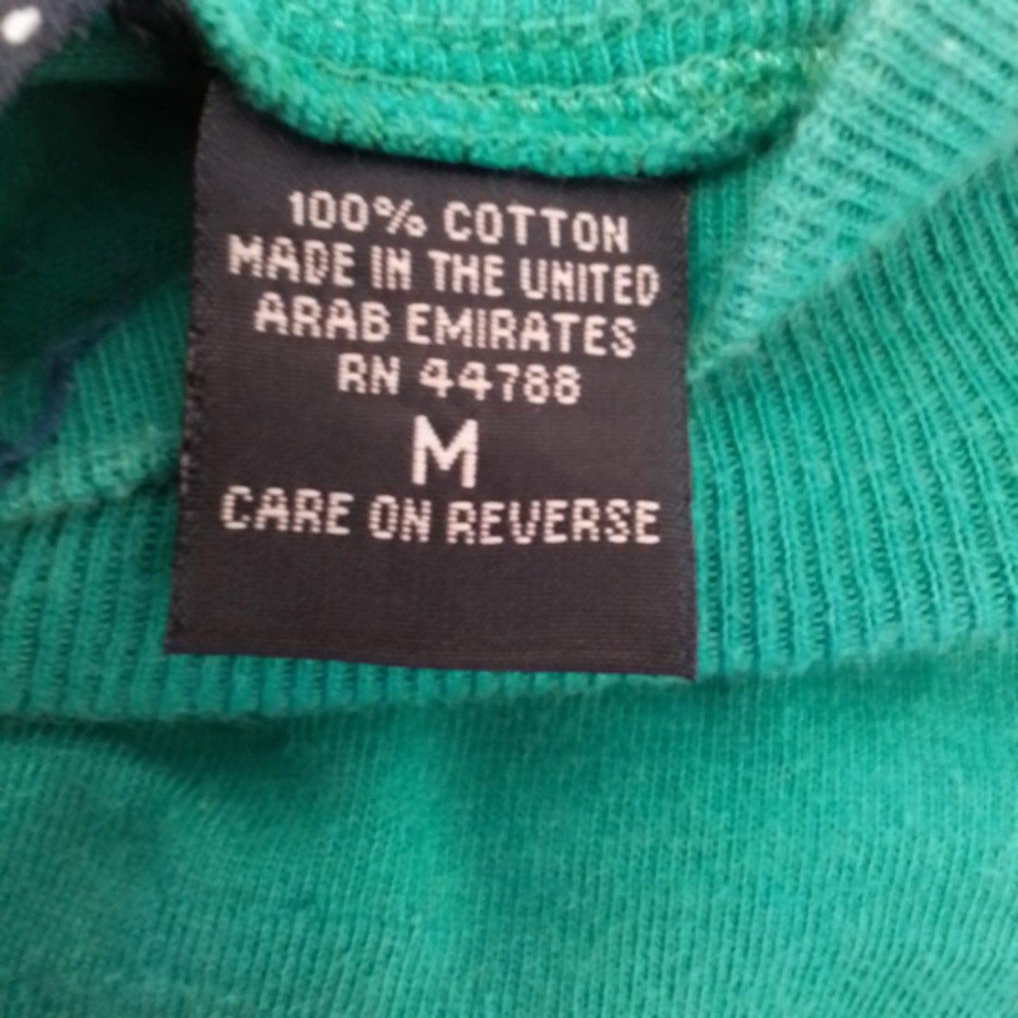 Women's Teal Cotton Jersey - Size M