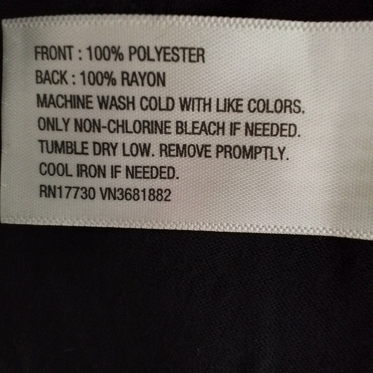 Merona Women's Black Blouse XL
