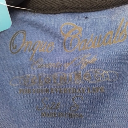 Women's Jacket - Size S - Blue/Black - Cotton/Polyester