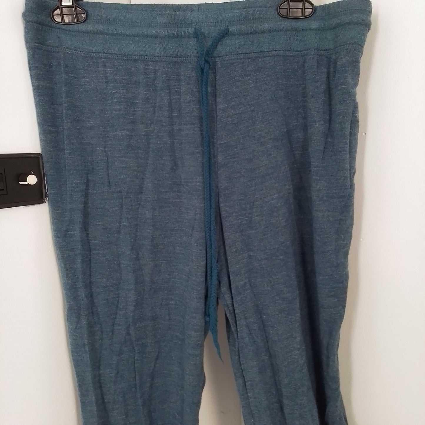 Women's Blue Rayon Sweatpants - Size L