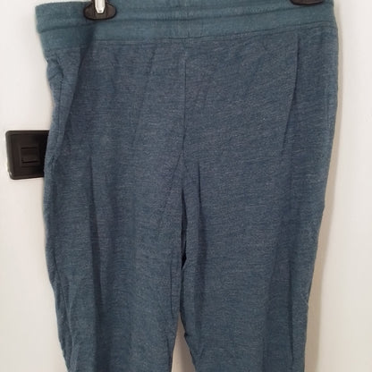Women's Blue Rayon Sweatpants - Size L