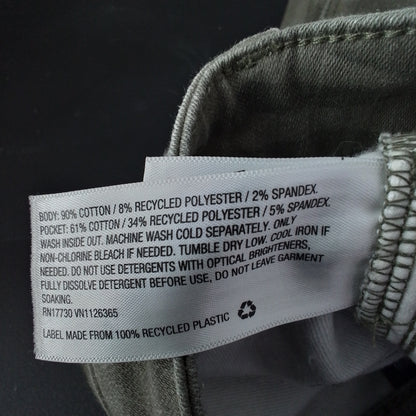 Universal Thread Women's Cotton Shirt - Camo Green, Size 8