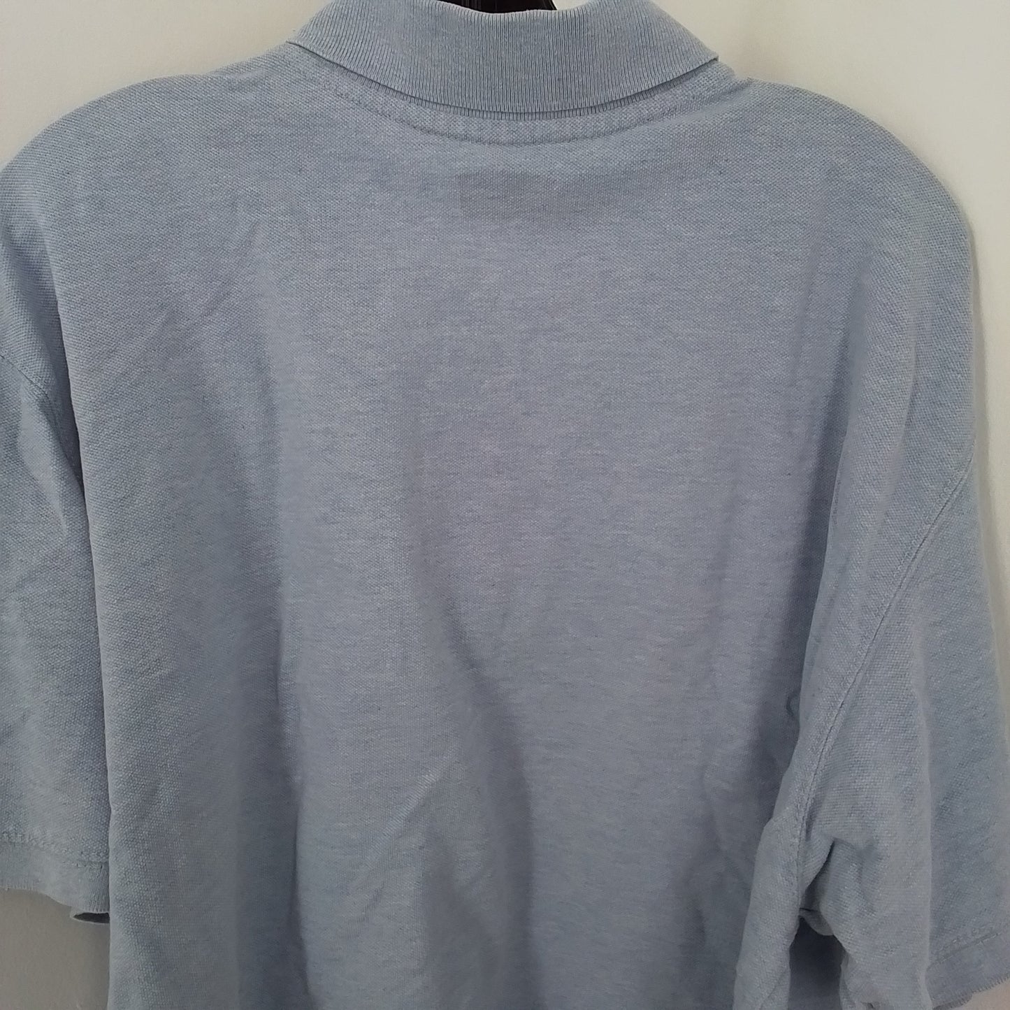 Men's 2XL Aqua Cotton Polo Shirt