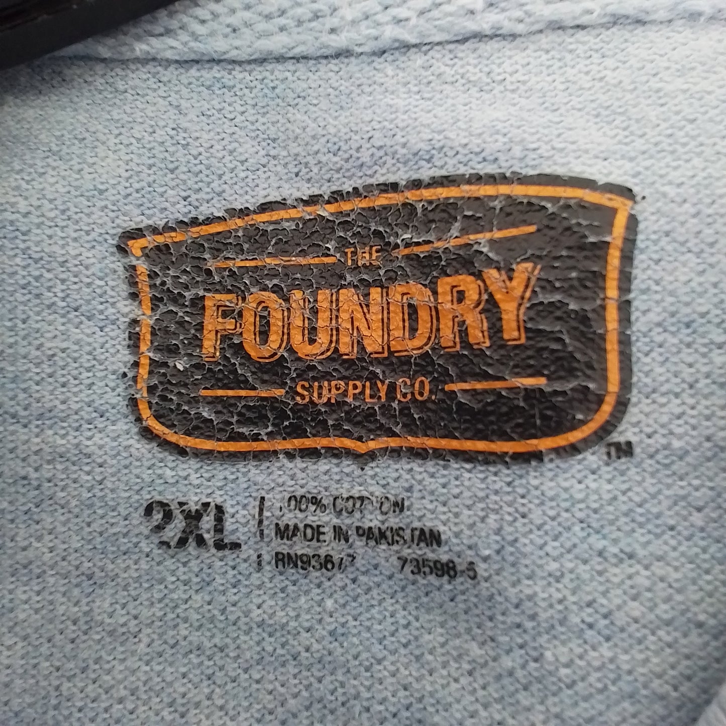 Men's 2XL Aqua Cotton Polo Shirt