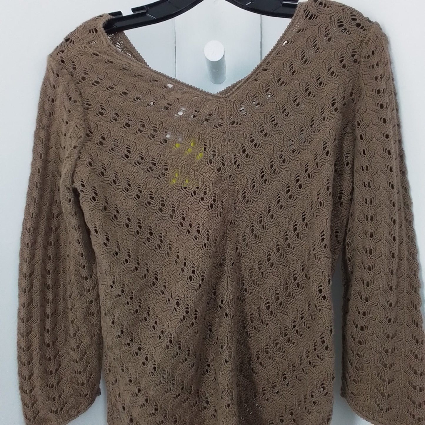 JONES NEW YORK Women's Brown Sweater - Size S, Cotton Blend