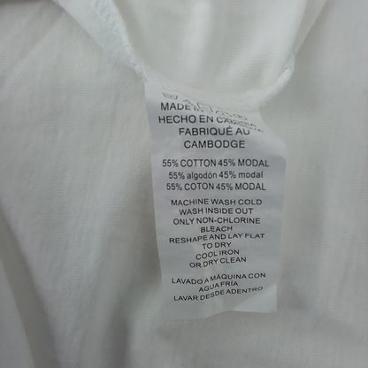 Michael Kors Women's Shirt White L Cotton