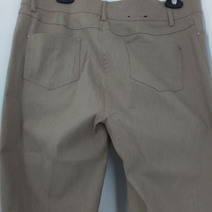 Women's Brown Blend Capris